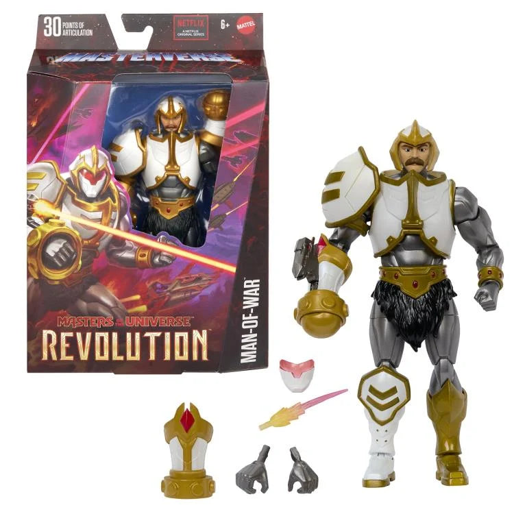 MAN OF WAR MASTERVERSE REVOLUTION MATTEL