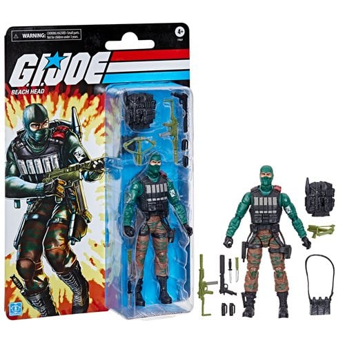 BEACH HEAD G.I.JOE CLASSIFIED RETROCARD HASBRO