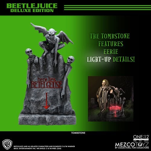 BETTLEJUICE (1988 MOVIE) DELUXE EDITION MEZCO ONE:12