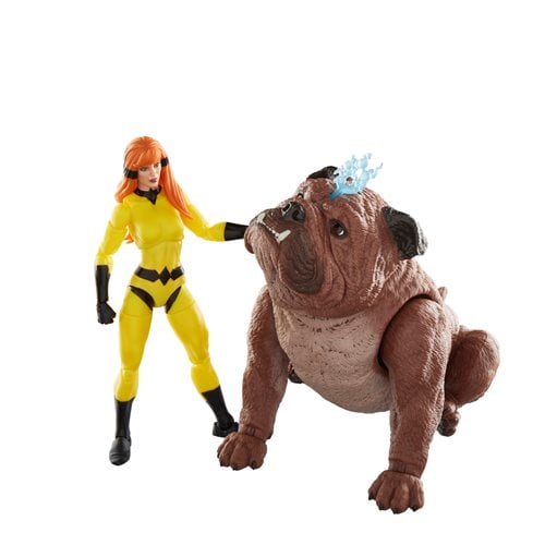 CRYSTAL Y LOCKJAW FAN CHANNEL EXCLUSIVE MARVEL LEGENDS HASBRO