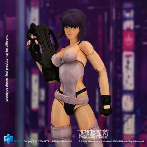 MOTOKO KUSANAGI GHOST IN THE SHELL PREVIEW EXCLUSIVE EXQUISITE SUPER 1:12