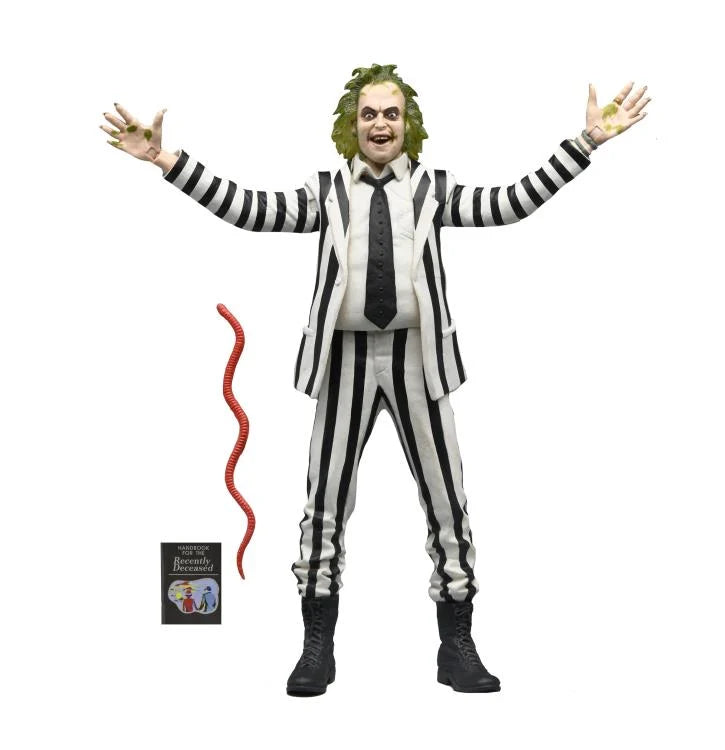 BEETLEJUICE 1988 (BLACK AND WHITE SUIT) NECA