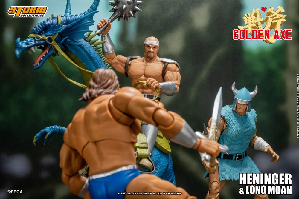 HENINGER Y LONG MOAN GOLDEN AXE STORM COLLECTIBLES