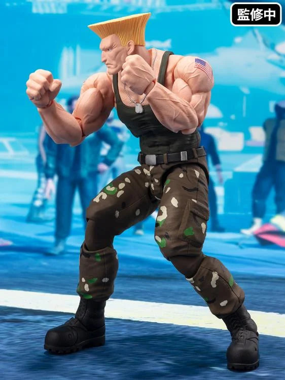 GUILE STREET FIGHTER S.H. FIGUARTS BANDAI