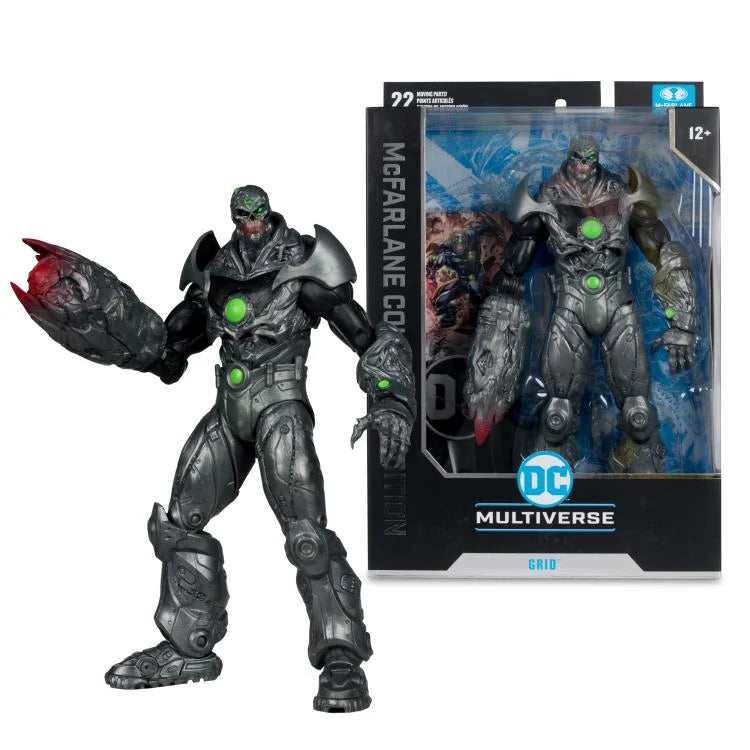 GRID FOREVER EVIL DC MULTIVERSE MCFARLANE COLLECTOR EDITION