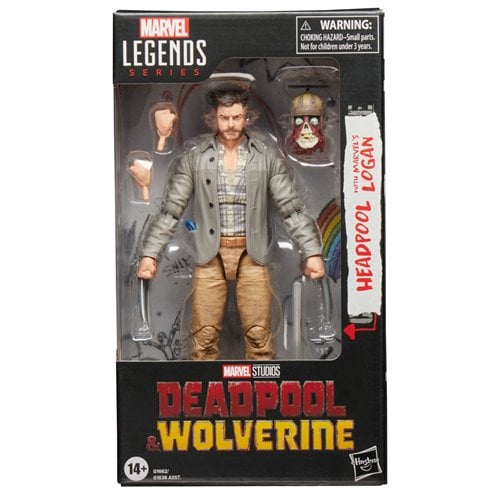 HEADPOOL Y LOGAN (DEADPOOL Y WOLVERINE) MARVEL LEGENDS MCU HASBRO