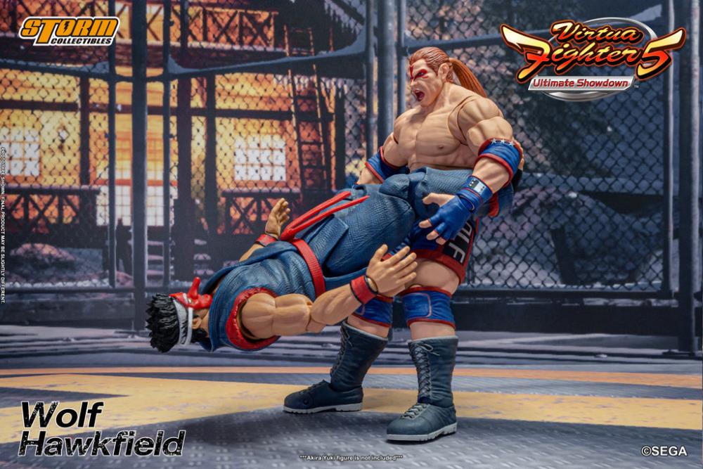 WOLF HAWKFIELD VIRTUAL FIGHTER STORM COLLECTIBLES