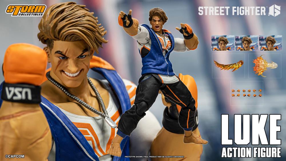 LUKE STREET FIGHTER 6 STORM COLLECTIBLES