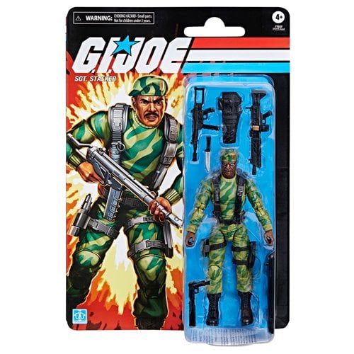 SGT STALKER G.I.JOE CLASSIFIED RETROCARD HASBRO