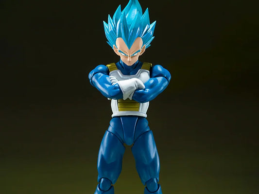 VEGETA SUPER SAIYAN GOD UNWAVERING SAYAN PRIDE S.H.FIGUARTS BANDAI