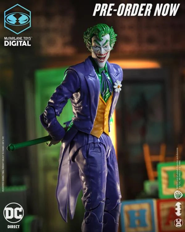 THE JOKER SILVER AGE DC MULTIVERSE DIGITAL MCFARLANE