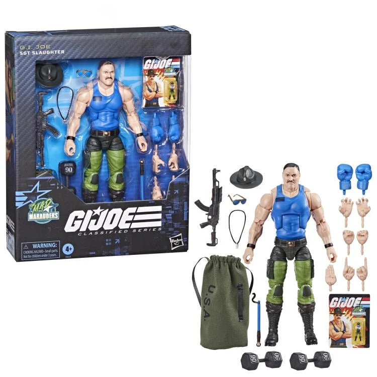 SGT SLAUGHTER MAD MARAUDERS G.I.JOE CLASSIFIED HASBRO