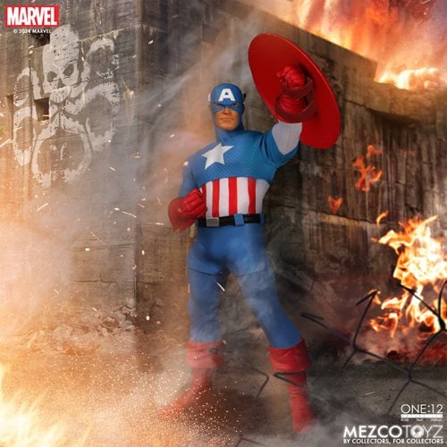 CAPITAN AMERICA SILVER AGE EDITION MEZCO ONE:12