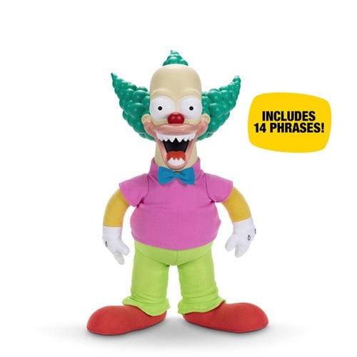 KRUSTY EL PAYASO PARLANTE PLUSH DOLL CON SONIDO JAKKS PACIFIC