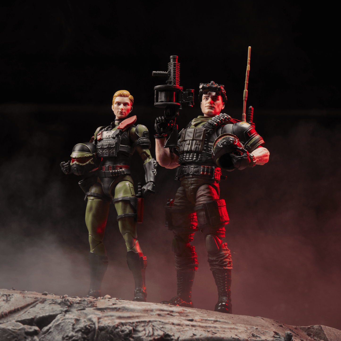 VINCENT R FALCON Y QUARREL NIGHT FORCE G.I.JOE CLASSIFIED EXCLUSIVE