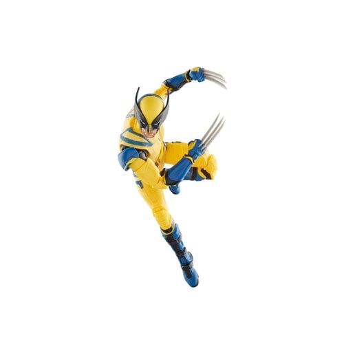 WOLVERINE YELLOW AND BLUE SUIT (DEADPOOL Y WOLVERINE) MARVEL LEGENDS MCU HASBRO