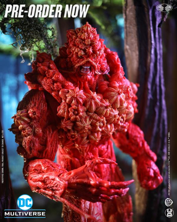 SWAMPTHING PLANET RANN MEGAFIGURA DC MULTIVERSE MCFARLANE