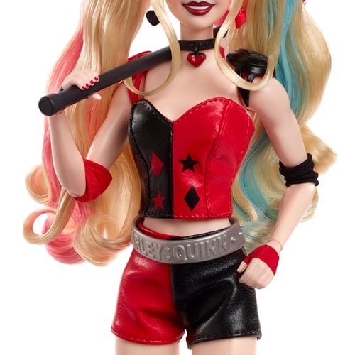 HARLEY QUINN DOLL BARBIE X BATMAN 85TH ANIVERSARIO MATTEL