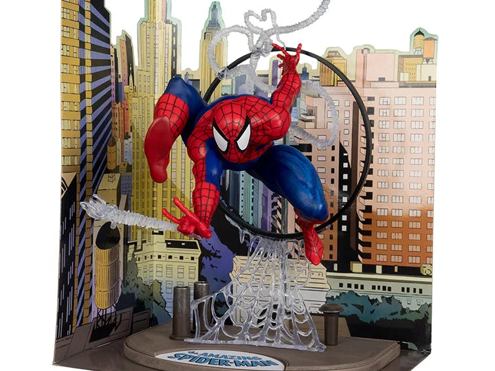 SPIDERMAN THE AMAZING SPIDERMAN POSED FIGURE MCFARLANE 1/6