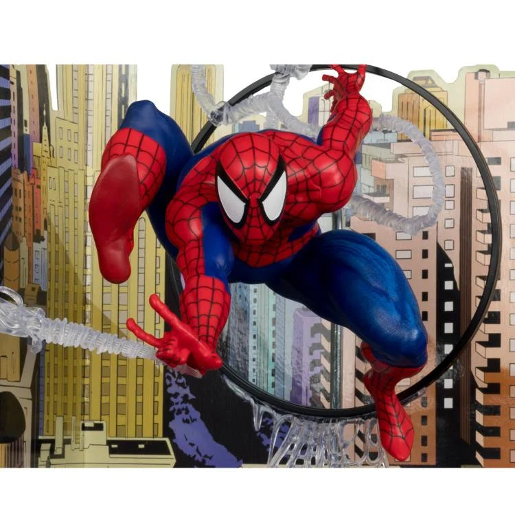 SPIDERMAN THE AMAZING SPIDERMAN POSED FIGURE MCFARLANE 1/6