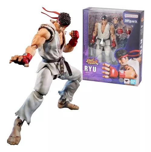 RYU STREET FIGHTER S.H.FIGUARTS BANDAI