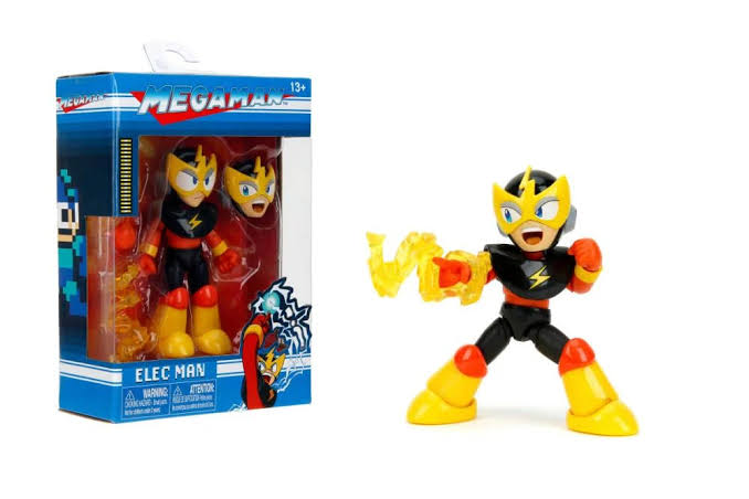 MEGAMAN WAVE 2 ELEC MAN CUT MAN MEGAMAN HYPER BOMB JADA TOYS