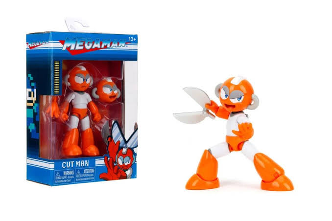 MEGAMAN WAVE 2 ELEC MAN CUT MAN MEGAMAN HYPER BOMB JADA TOYS