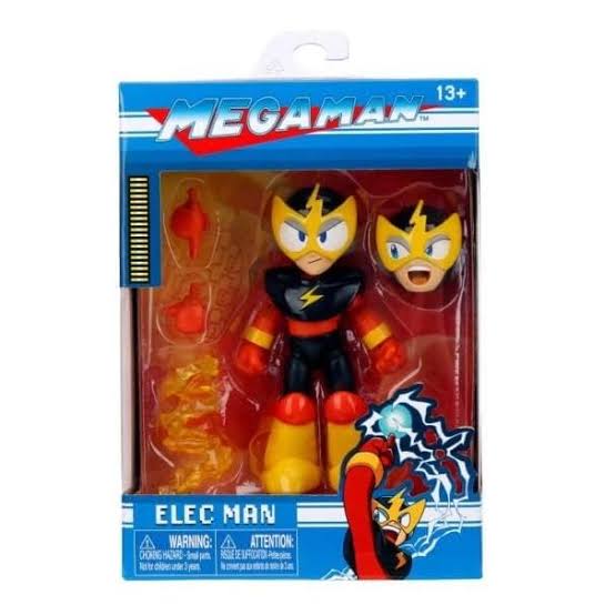 MEGAMAN WAVE 2 ELEC MAN CUT MAN MEGAMAN HYPER BOMB JADA TOYS