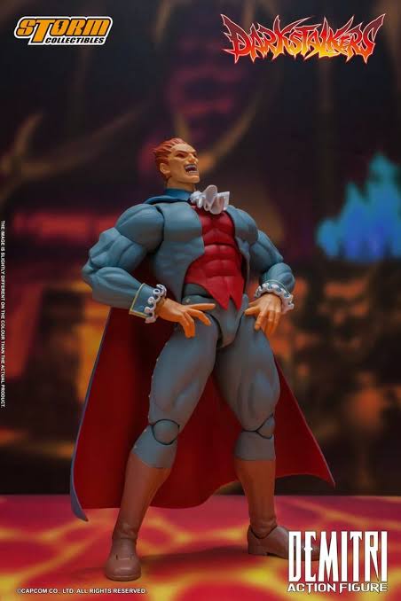 DEMITRI MAXIMOFF DARKSTALKERS STORM COLLECTIBLES