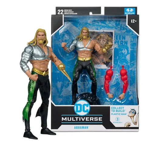 AQUAMAN JLA WAVE PLASTICMAN MCFARLANE