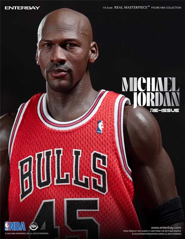 MICHAEL JORDAN ENTERBAY REAL MASTERPIECE REISSUE 1:6