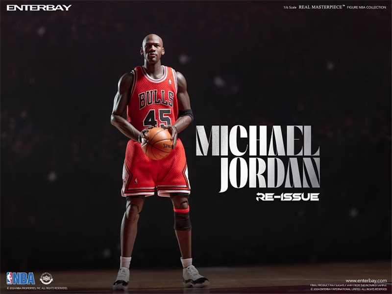 MICHAEL JORDAN ENTERBAY REAL MASTERPIECE REISSUE 1:6