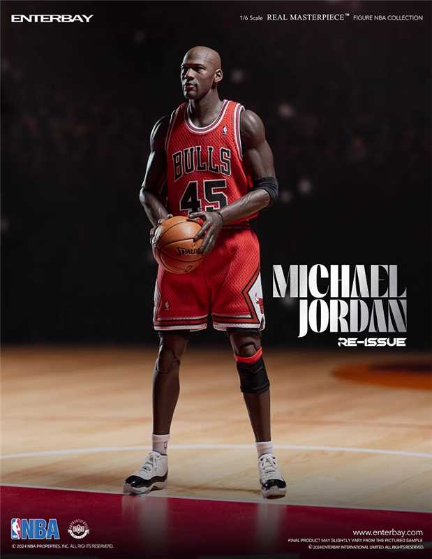 MICHAEL JORDAN ENTERBAY REAL MASTERPIECE REISSUE 1:6