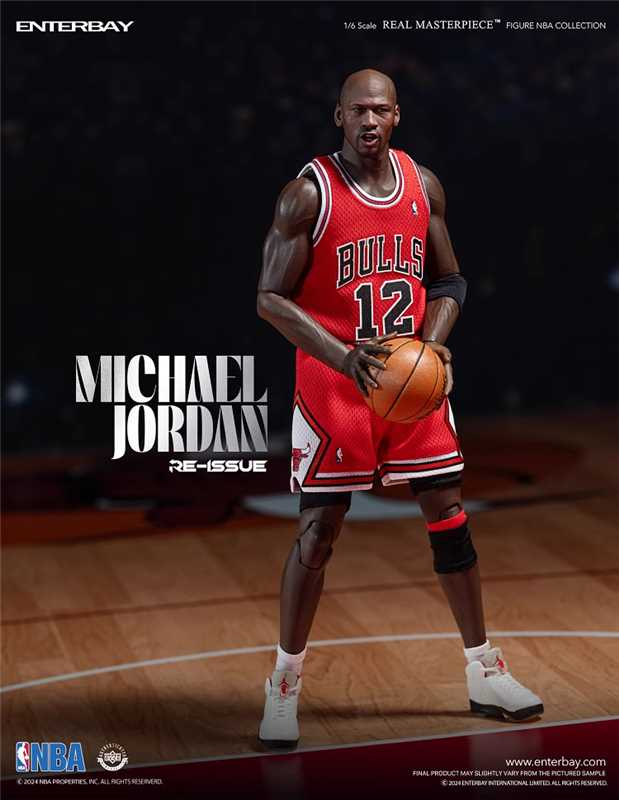 MICHAEL JORDAN ENTERBAY REAL MASTERPIECE REISSUE 1:6