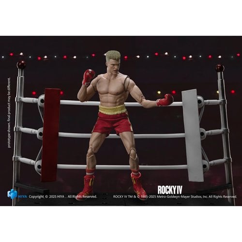 IVAN DRAGO ROCKY IV HIYA TOYS EXQUISITE SUPER SERIES