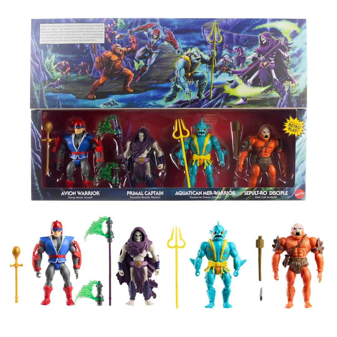 BATTLE FOR ETERNIA 4PACK MOTU ORIGINS MATTEL