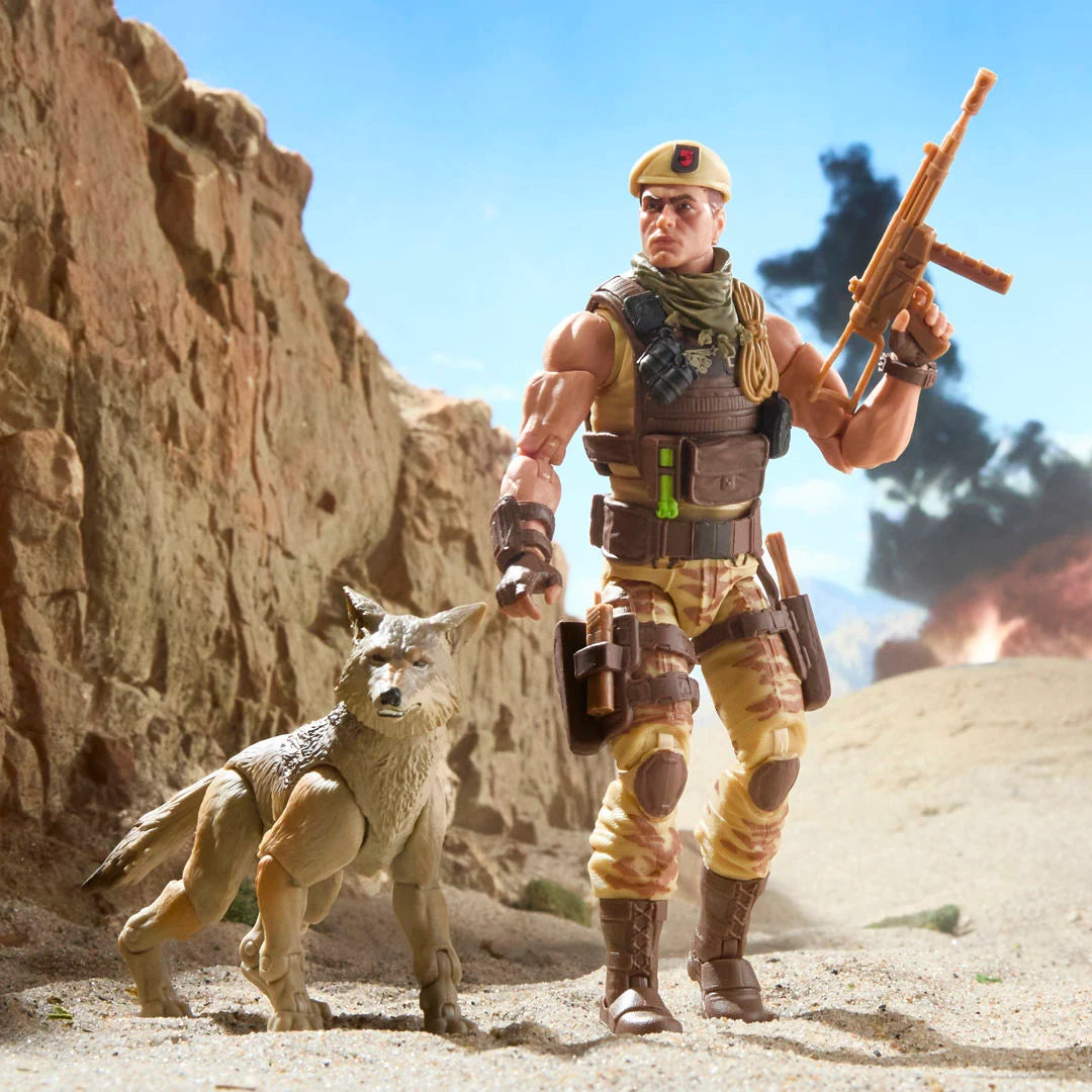 DUSTY Y COYOTE SANDSTORM G I.JOE CLASSIFIED SERIES HASBRO