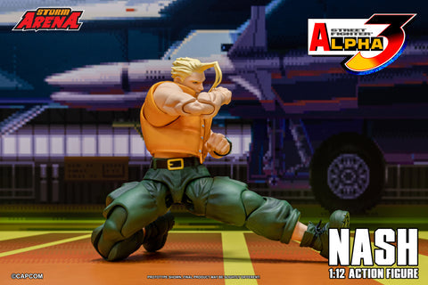 CHARLIE NASH STREET FIGHTER ALPHA STORM ARENA