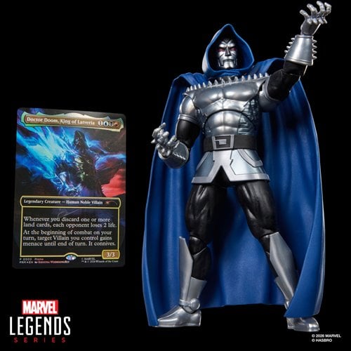 DR DOOM 2099 MARVEL SUPERHEROES MAGIC MARVEL LEGENDS HASBRO