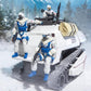 ARCTIC ASSAULT H.I.S.S. (HIGH SPEED SENTRY) AND DRIVER G.I.JOE CLASSIFIED HASBRO PULSE