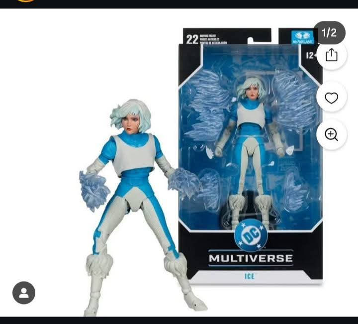 ICE (FIRE & ICE) DC MULTIVERSE MCFARLANE