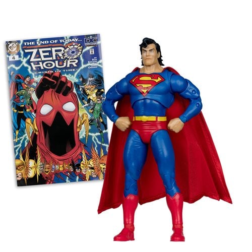 SUPERMAN ZERO HOUR PAGE PUNCHER DC DIRECT MCFARLANE