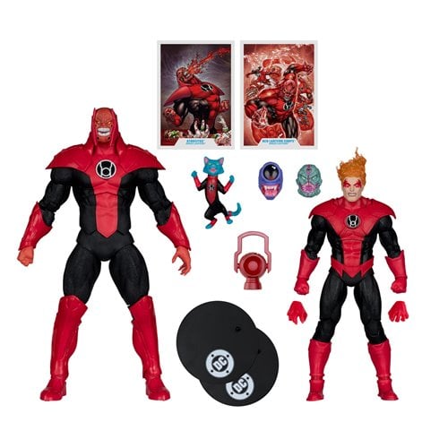 ATROCITUS AND RED LANTERN CORPS PACK DC MULTIVERSE MCFARLANE
