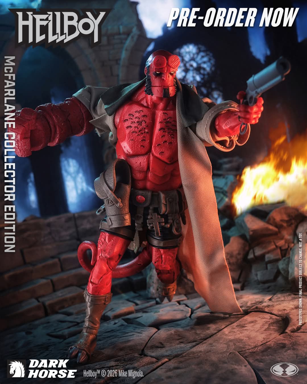 HELLBOY MCFARLANE COLLECTOR EDITION