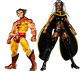 WOLVERINE Y STORM XMEN 97 2PACK MARVEL LEGENDS EXCLUSIVE HASBRO