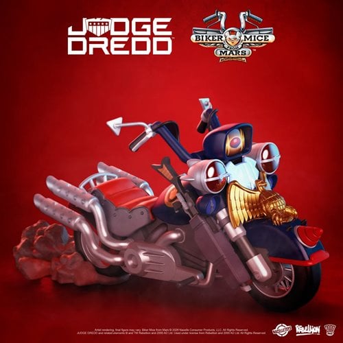 THROTTLE JUEZ DREDD CON MOTO SET COMPLETO NACELLE