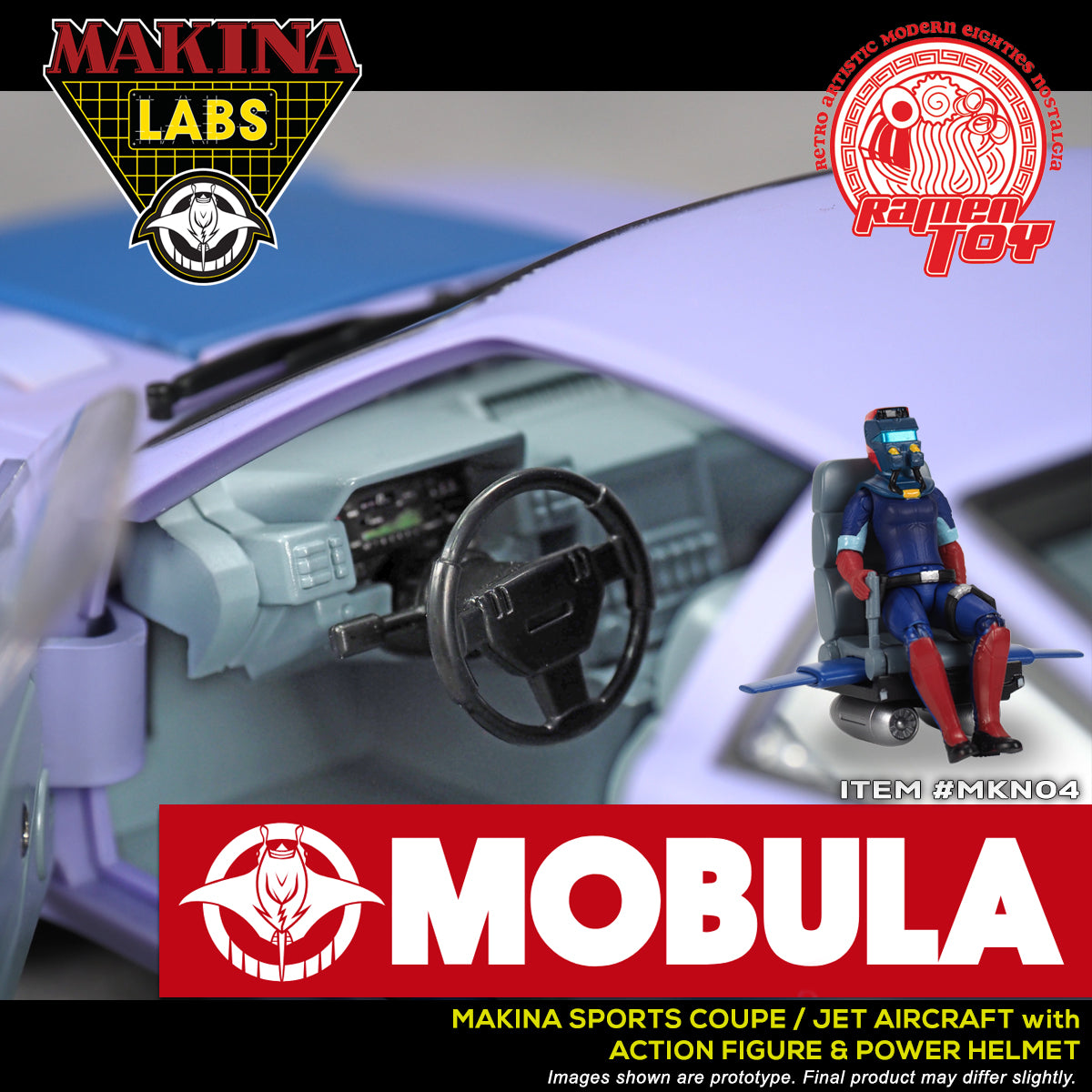 MOBULA MAKINA (M.A.S.K) RAMEN TOYS