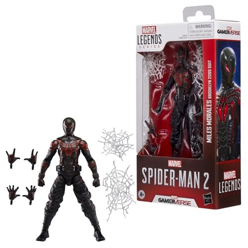 SPIDERMAN MILES MORALES BROOKLYN 2099 SUIT GAMERVERSE MARVEL LEGENDS HASBRO