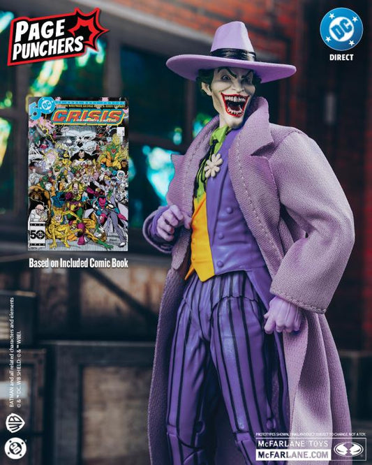 JOKER CRISIS ON INFINITE EARTHS PAGE PUNCHER DC DIRECT MCFARLANE