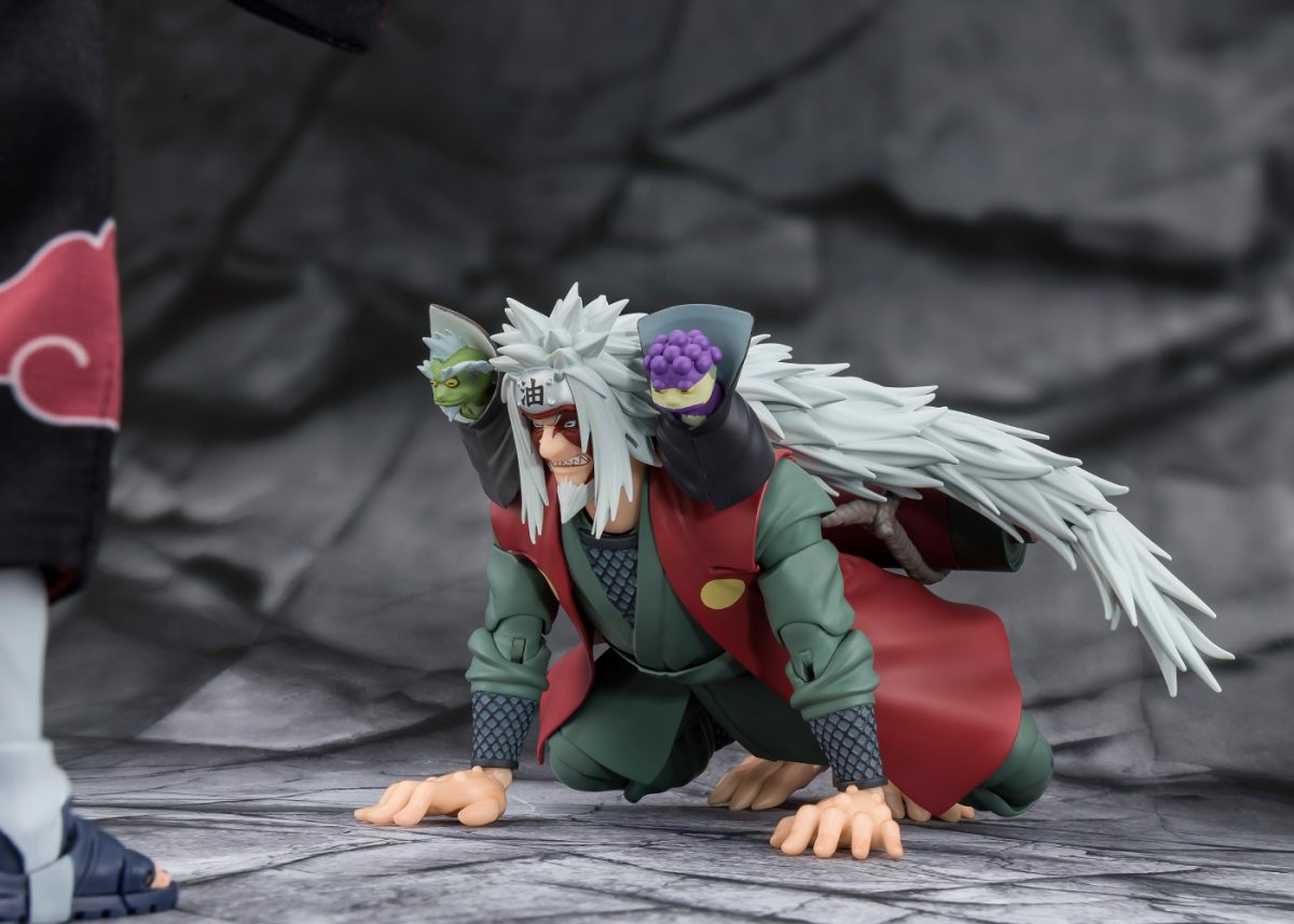 JIRAIYA SAGE MODE SET NARUTO S.H.FIGUARTS BANDAI